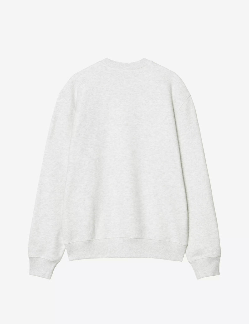 Carhartt WIP Clover Sweatshirt - Ash Heather