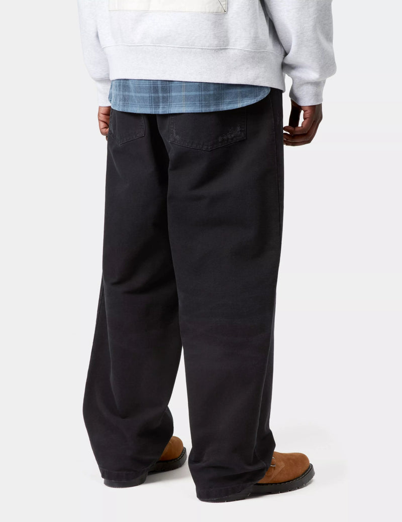 Carhartt WIP Brandon Pant - Black Grind Wash