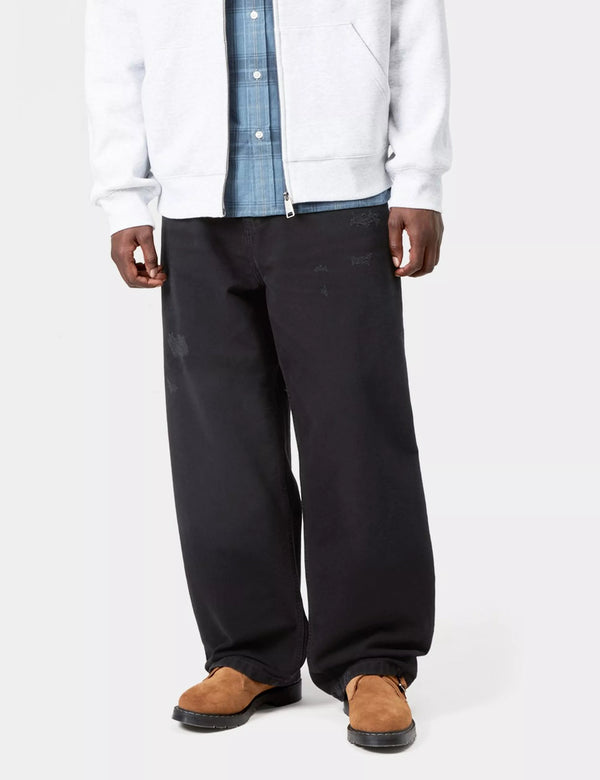 Carhartt WIP Brandon Pant - Black Grind Wash
