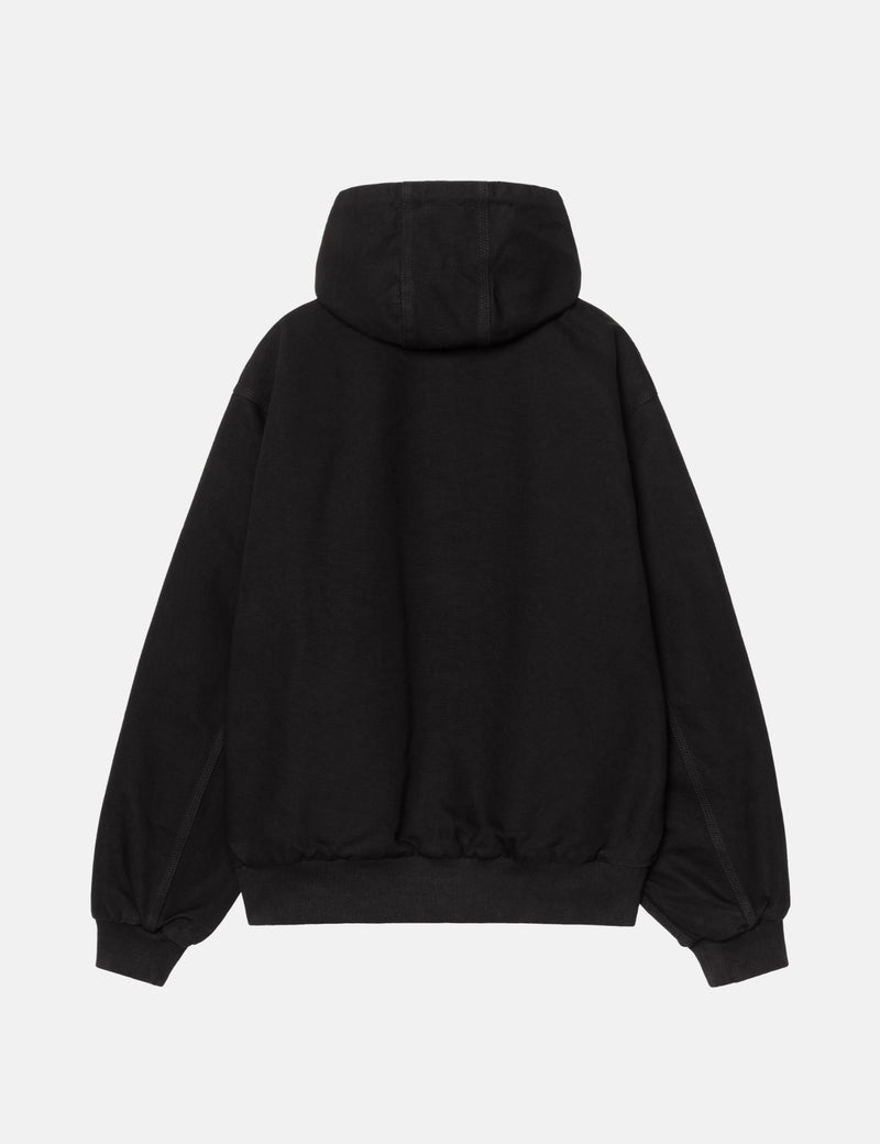 Carhartt WIP 50 Years Anniversary OG Active Jacket Canvas - Black/USA Red Rinsed