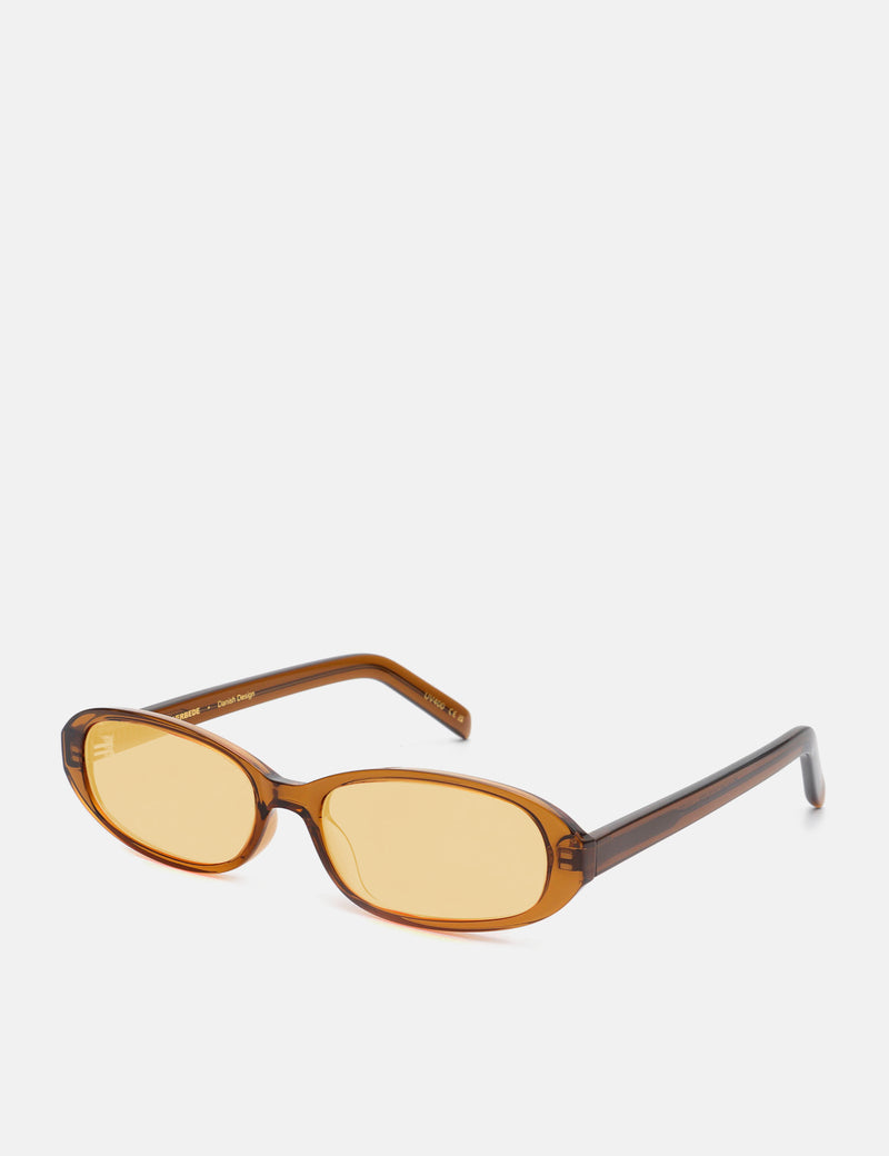 A. Kjaerbede Macy Sunglasses - Smoke Brown Transparent