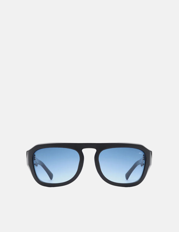 A.Kjaerbede Max Sunglasses - Black/Blue