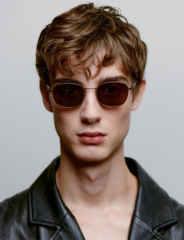 A.Kjaerbede Hello Sunglasses - Matte Brown