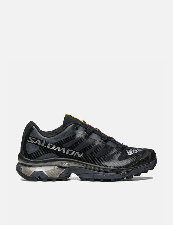 Salomon XT-4 OG Trainers - Black/Ebony/Silver Metallic X