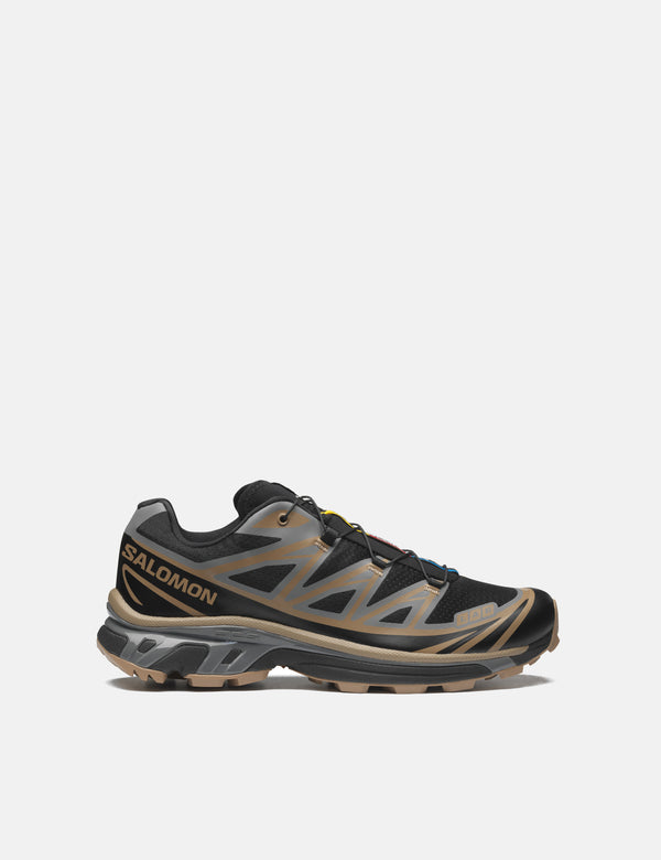 Salomon XT-6 Trainers - Black/Portabella/Pewter