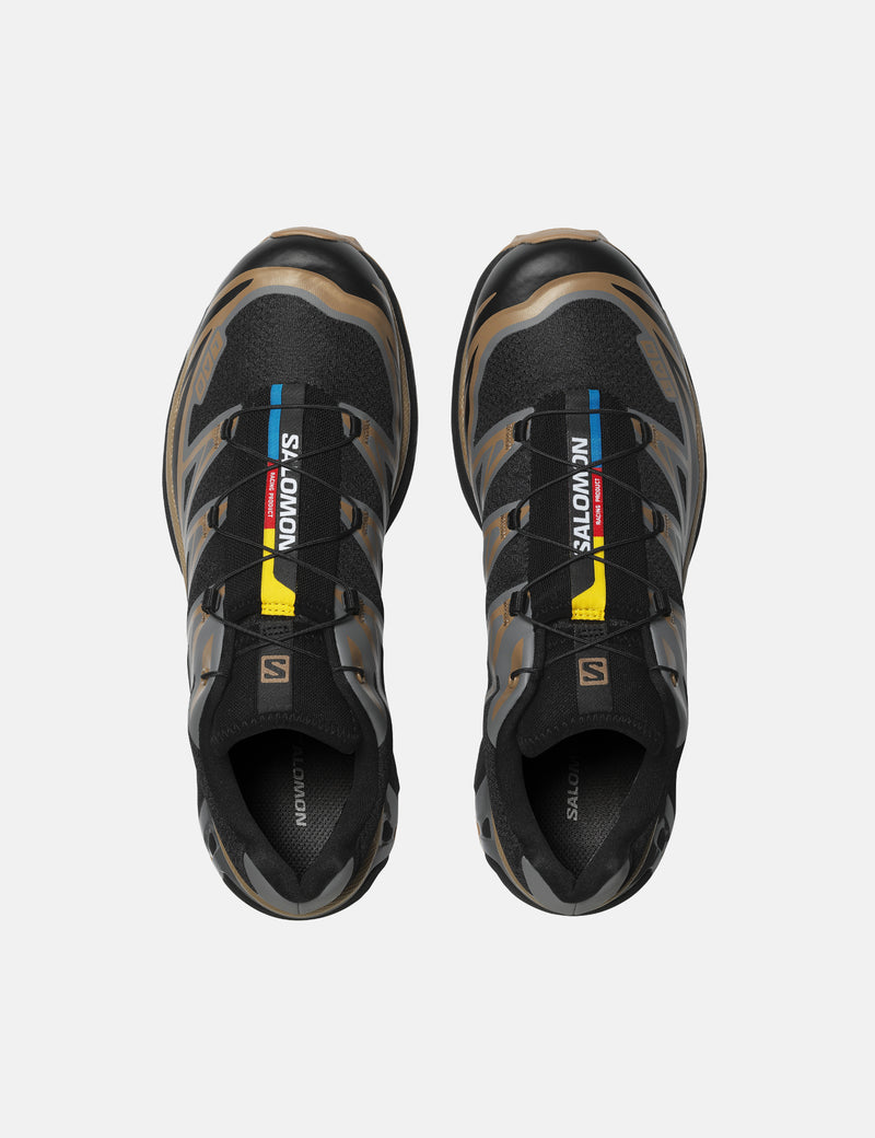 Salomon XT-6 Trainers - Black/Portabella/Pewter