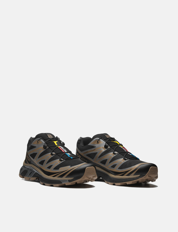 Salomon XT-6 Trainers - Black/Portabella/Pewter