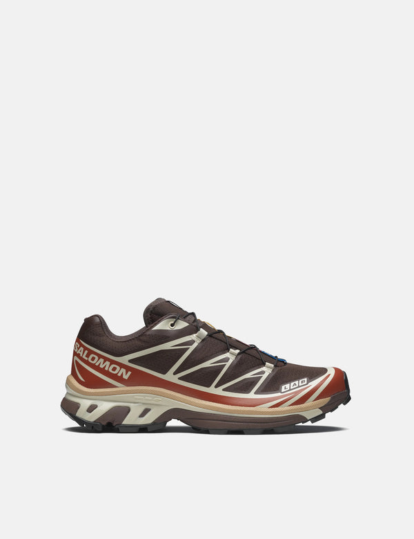 Salomon XT-6 Trainers - Roasted/Burnt Ochre/Almond Milk