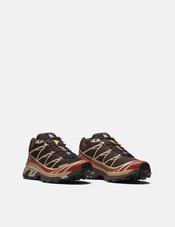 Salomon XT-6 Trainers - Roasted/Burnt Ochre/Almond Milk