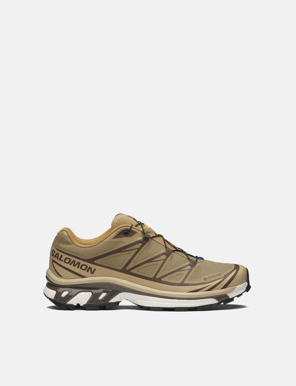 Salomon XT-6 GTX Trainers - Kelp/Wren/Safari