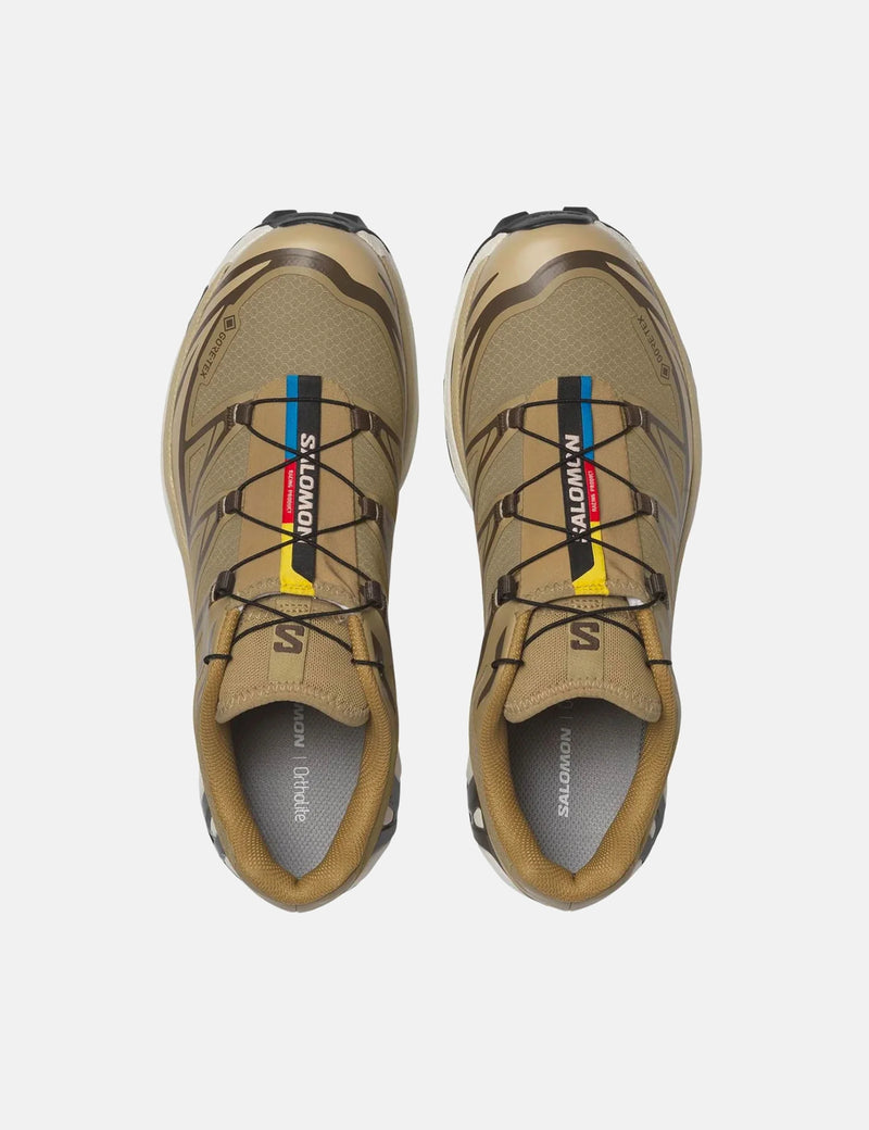 Salomon XT-6 GTX Trainers - Kelp/Wren/Safari