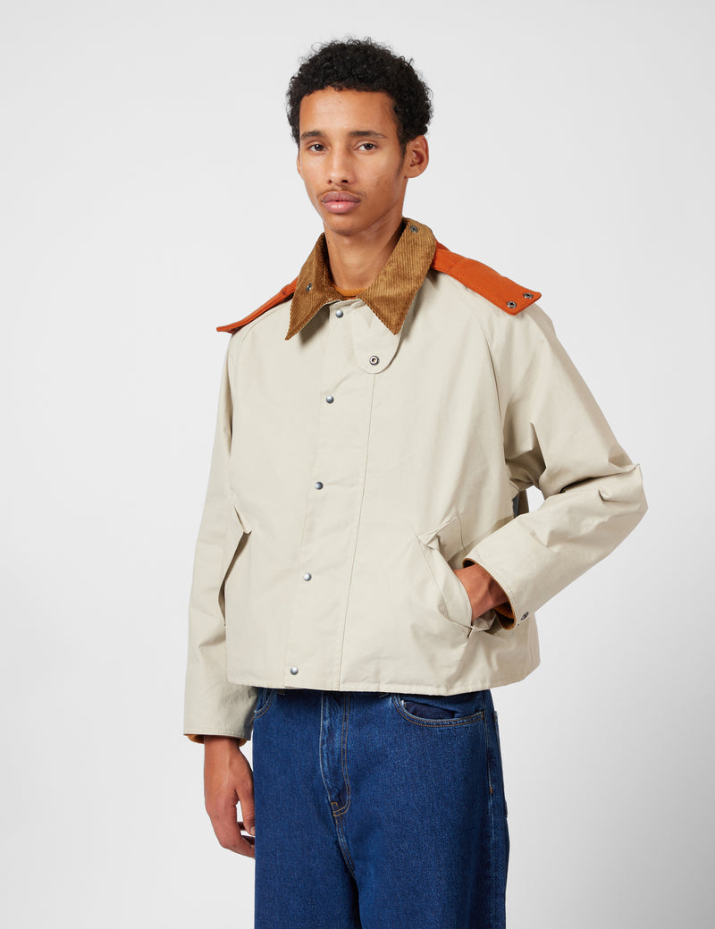Barbour x Kaptain Sunshine Short Cruiser Casual Jacket - Clay