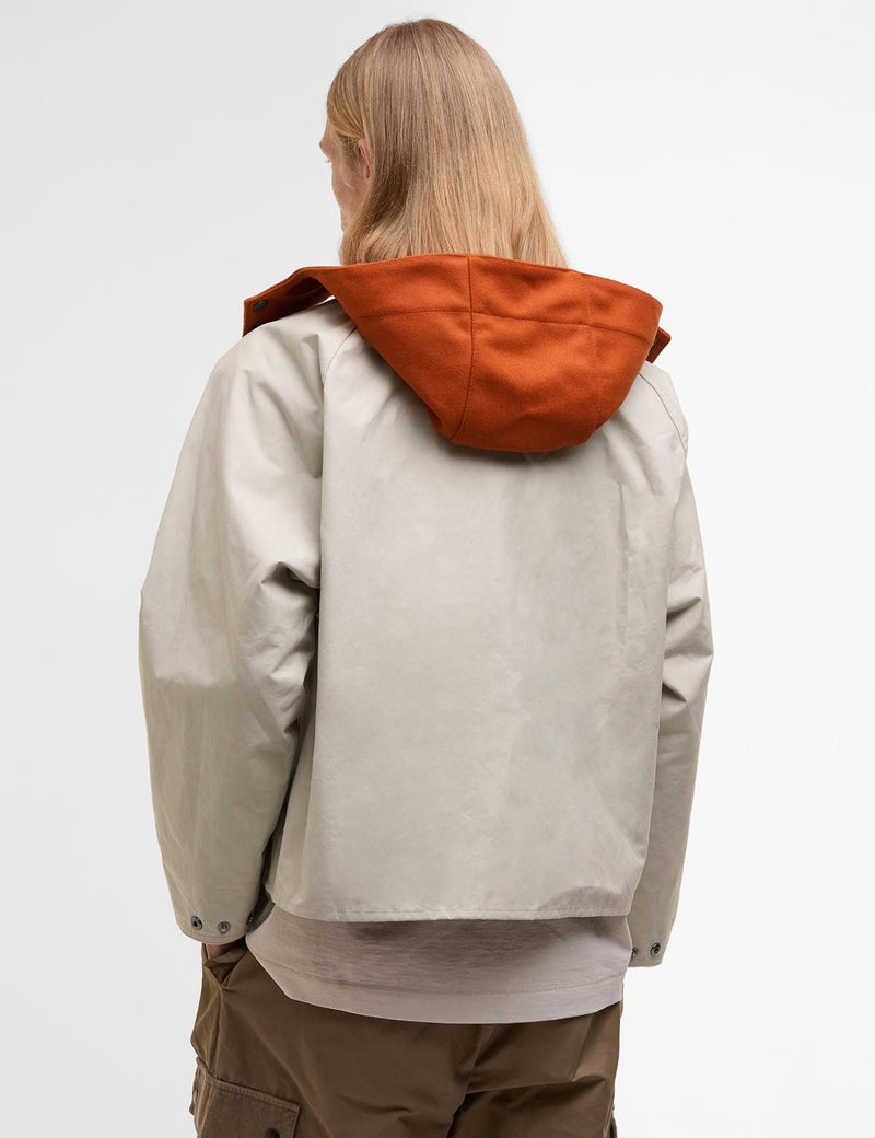 Barbour x Kaptain Sunshine Short Cruiser Casual Jacket - Clay