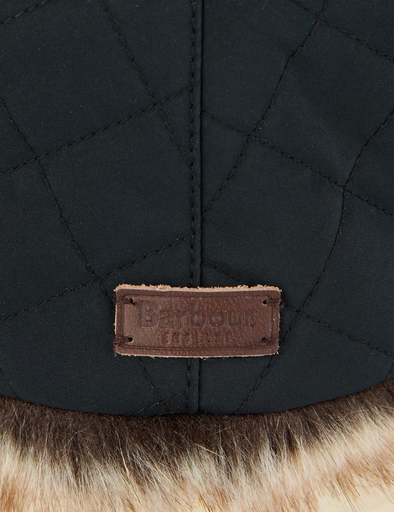 Barbour Cleadon Trapper Hat - Black