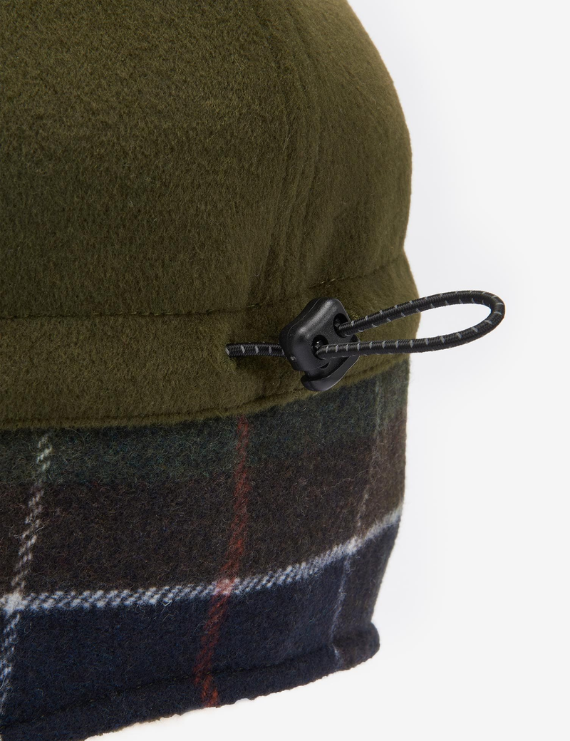 Barbour Lewis Ear Flap Cap - Olive Green