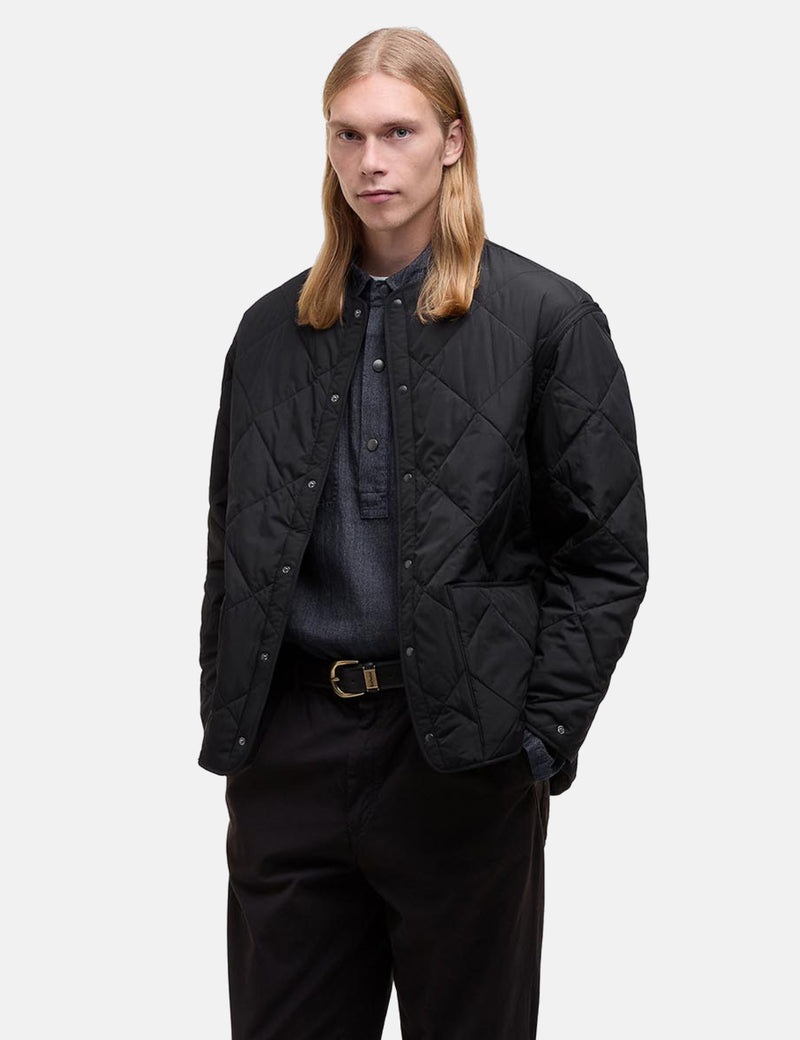Barbour x Kaptain Sunshine Quilted Liner Jacket - Black