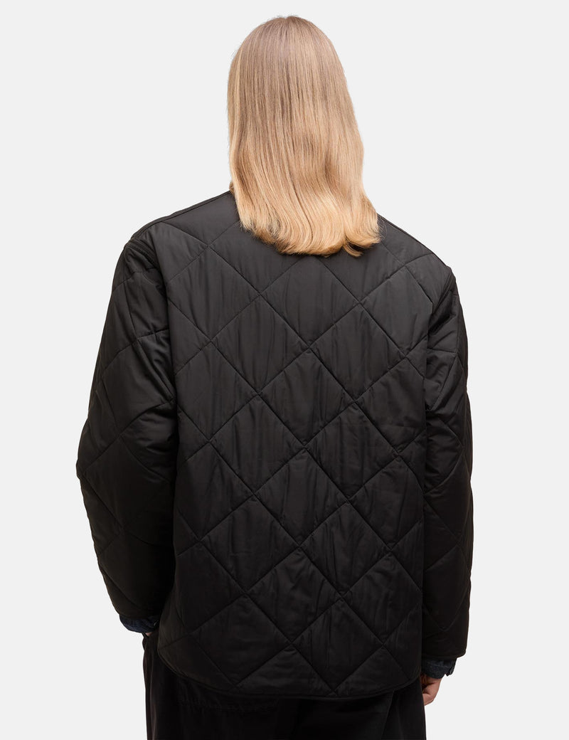 Barbour x Kaptain Sunshine Quilted Liner Jacket - Black