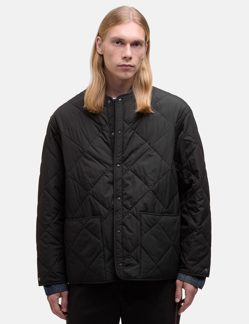 Barbour x Kaptain Sunshine Quilted Liner Jacket - Black