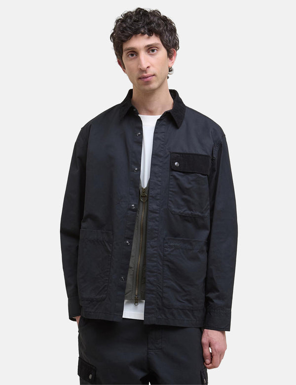 Barbour Silverbay Twill Overshirt - Black
