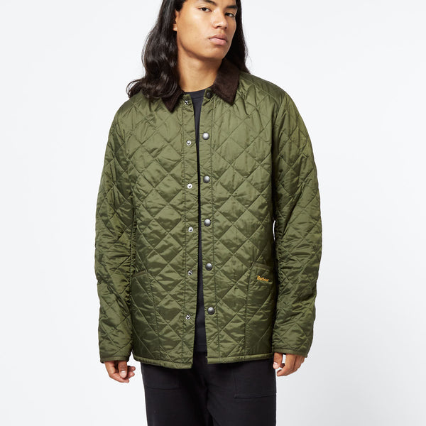 Barbour Quilted jacket REI in olive