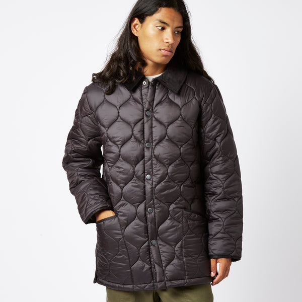 Barbour Lofty Quilt Jacket - Black | Urban Excxess. – URBAN EXCESS