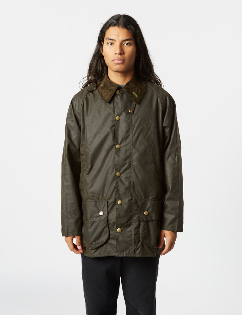 Barbour 40th Anniversary Beaufort Wax Jacket - Olive Green
