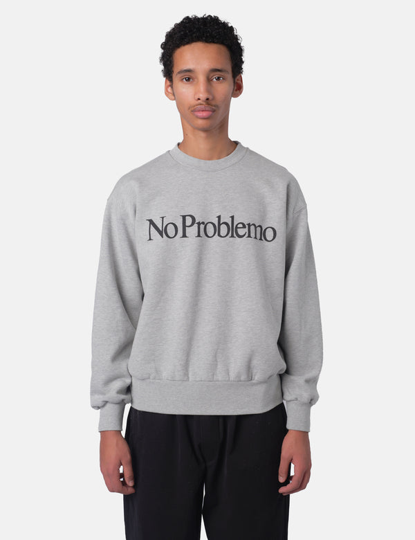 No Problemo Sweatshirt - Grey Marl