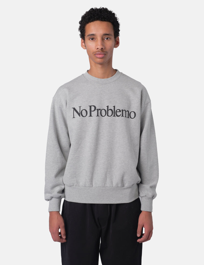 No Problemo Sweatshirt - Grey Marl