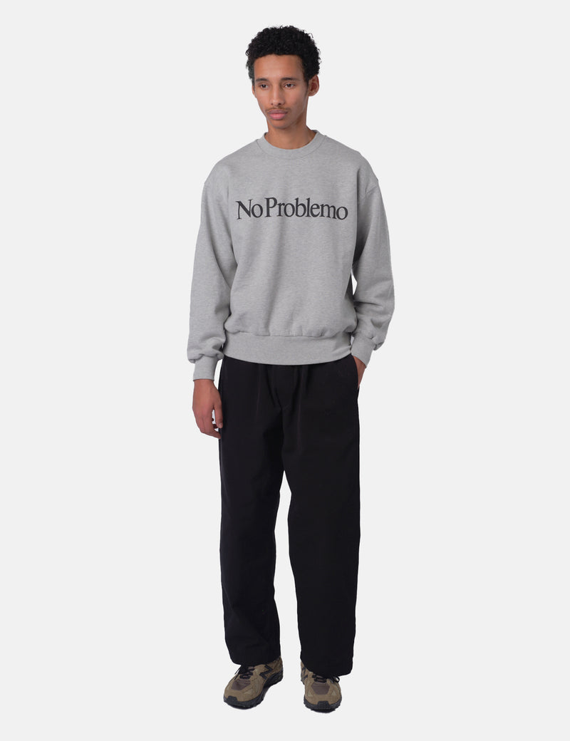 No Problemo Sweatshirt - Grey Marl