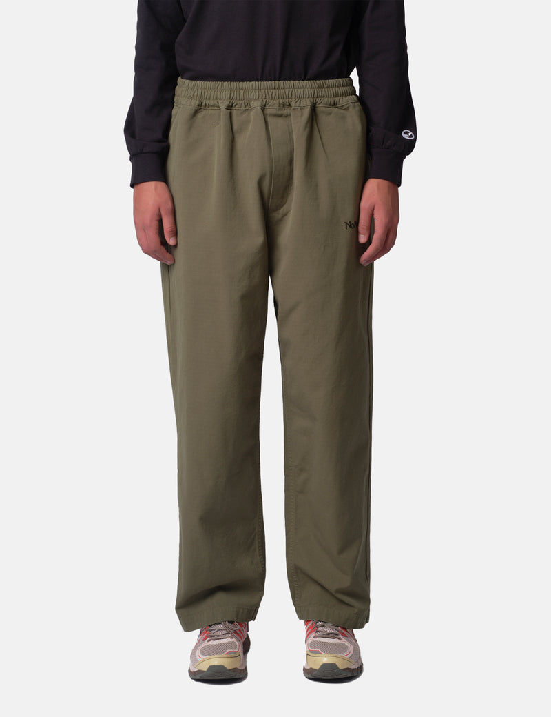 No Problemo Mini Problemo Ripstop Work Pant - Olive