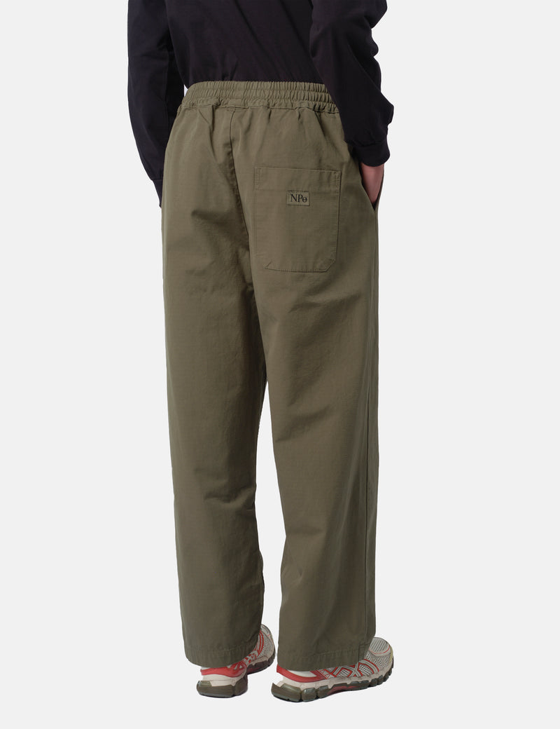 No Problemo Mini Problemo Ripstop Work Pant - Olive