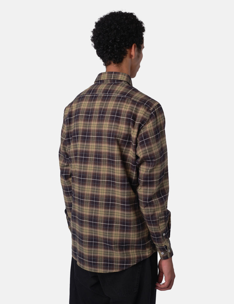 No Problemo Plaid Shirt - Green