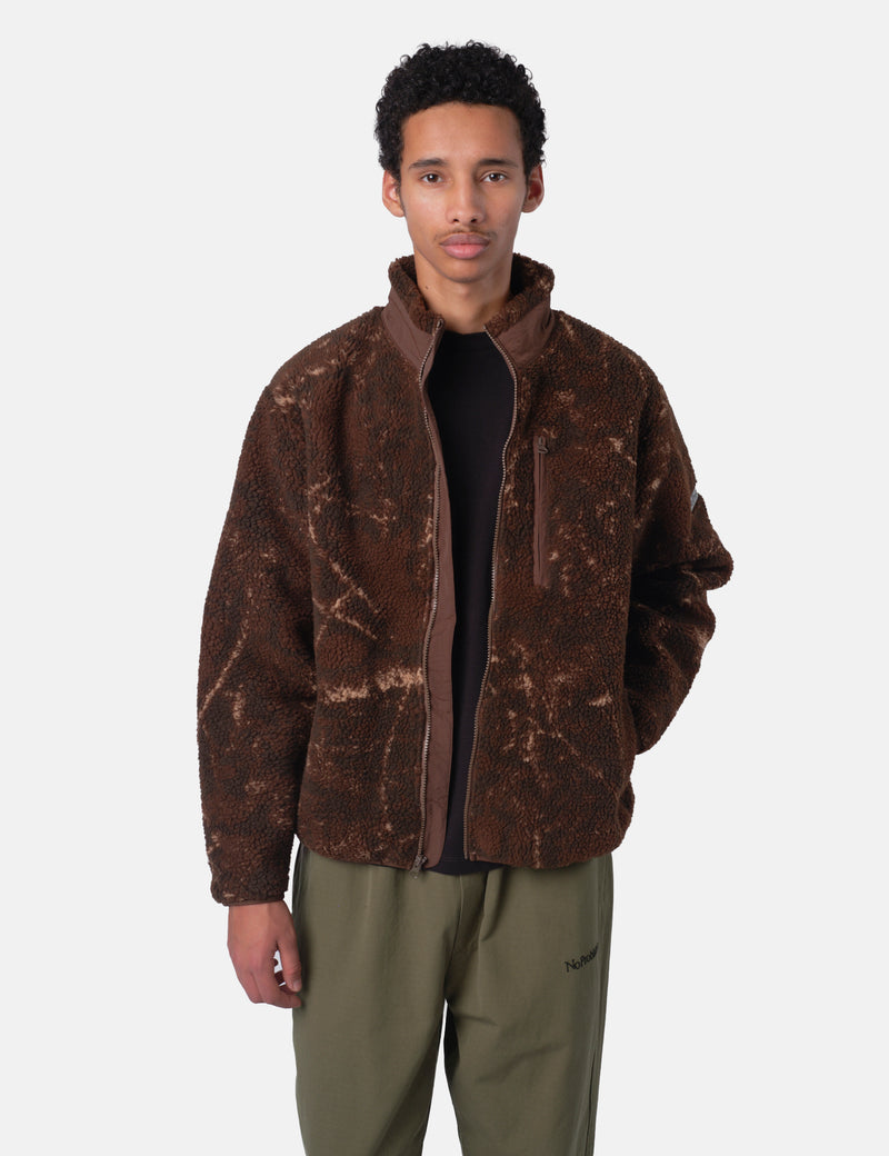 No Problemo NP Forest Heavy Fleece Jacket - Camo