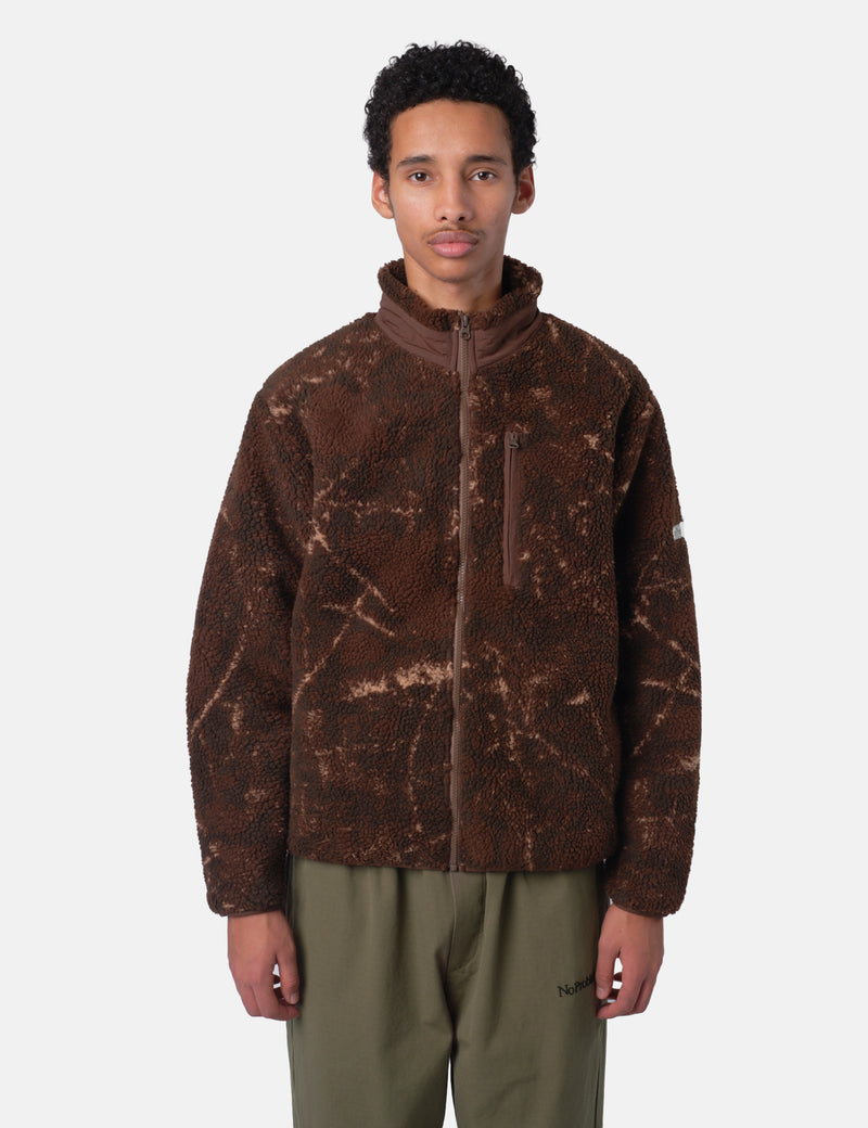 No Problemo NP Forest Heavy Fleece Jacket - Camo