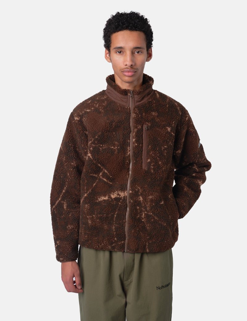 No Problemo NP Forest Heavy Fleece Jacket - Camo