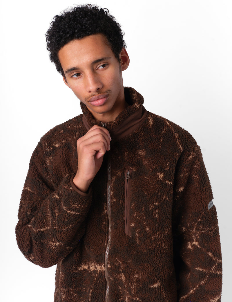 No Problemo NP Forest Heavy Fleece Jacket - Camo