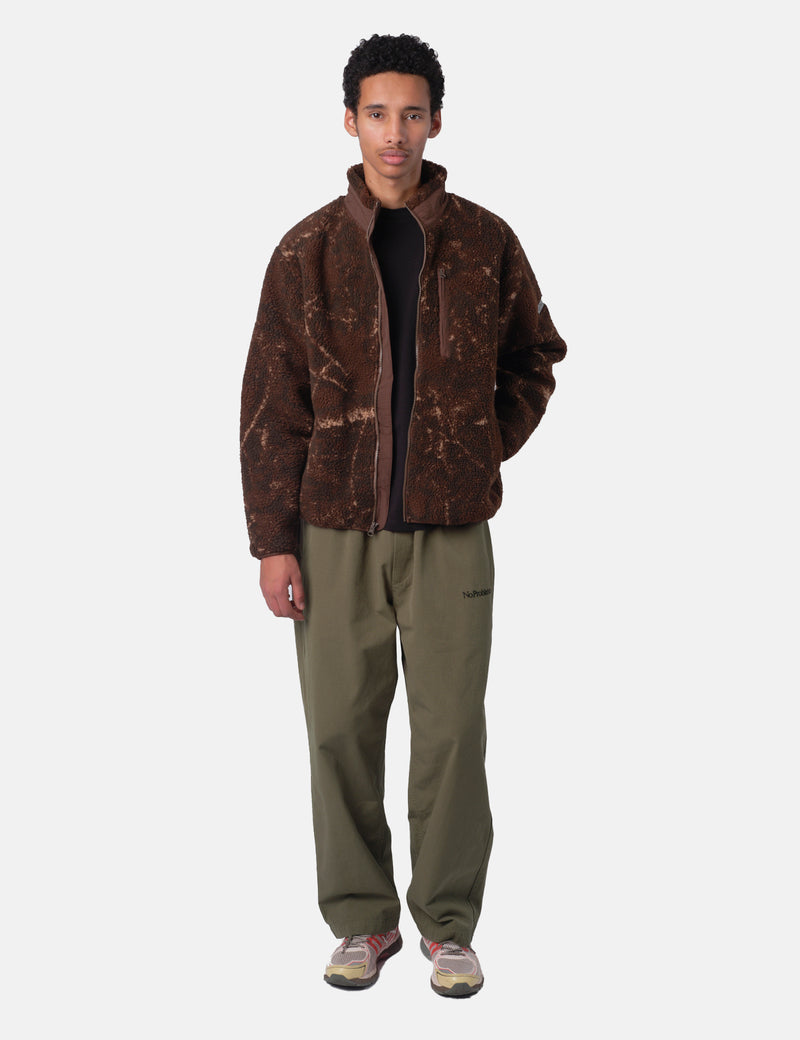 No Problemo NP Forest Heavy Fleece Jacket - Camo
