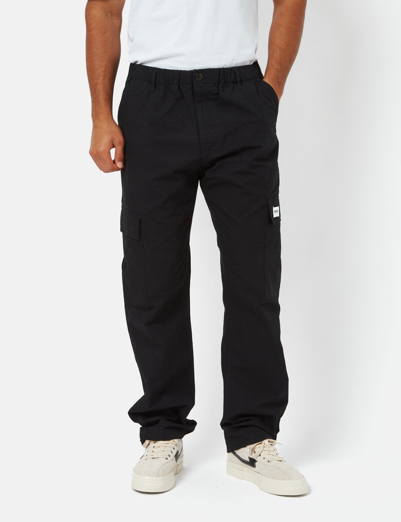 Parlez Gilbert Cargo Pants - Black