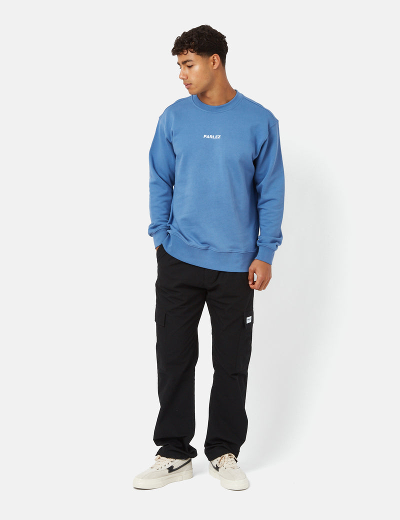 Parlez Ladsun Sweatshirt (Organic) - River Blue