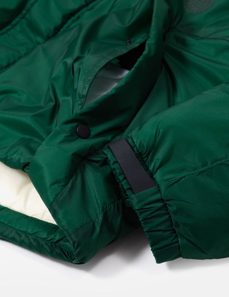 Purple Mountain Observatory Cocoon Puffa Jacket - Eden Green