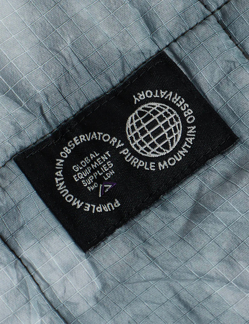 Purple Mountain Observatory Ice Dye Quilted Blanket - Grey Tie Dye