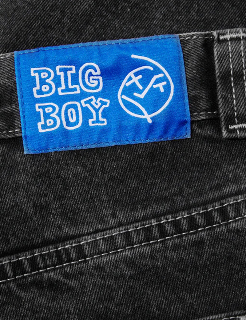 Polar Skate Co. Big Boy Jeans (Relaxed) - Silver Black