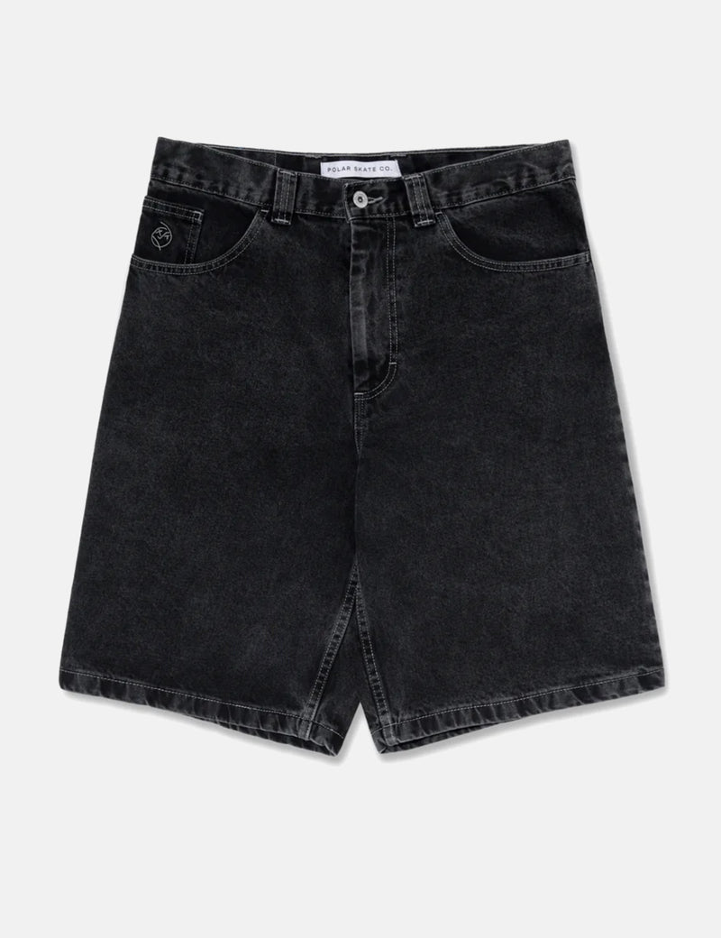 Polar Skate Co. Big Boy Shorts - Silver Black