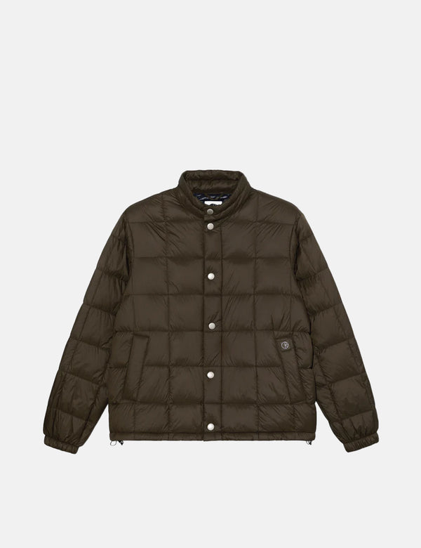 Polar Skate Co. Lightweight Puffer Jacket - Brown