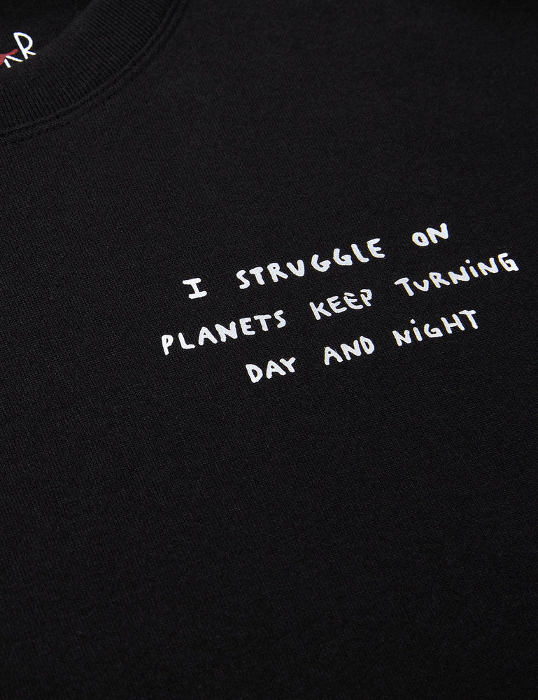 Polar Skate Co. Struggle T-Shirt - Black