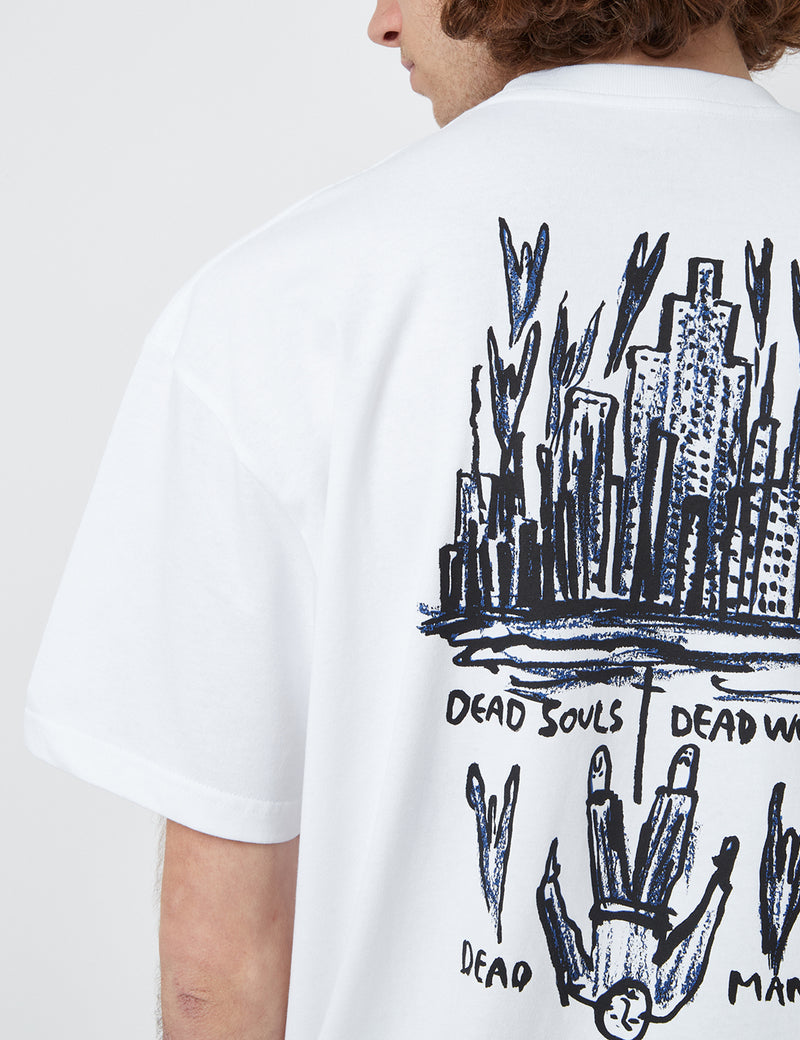 Polar Skate Co. Dead World T-Shirt - White