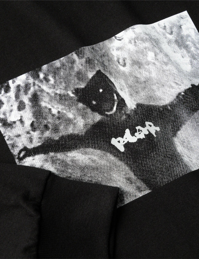 Polar Skate Co. Sustained Disintegration Long Sleeve T-Shirt - Black