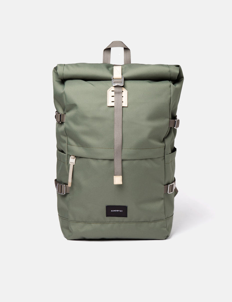 Sandqvist Bernt Backpack (Recycled) - Clover Green