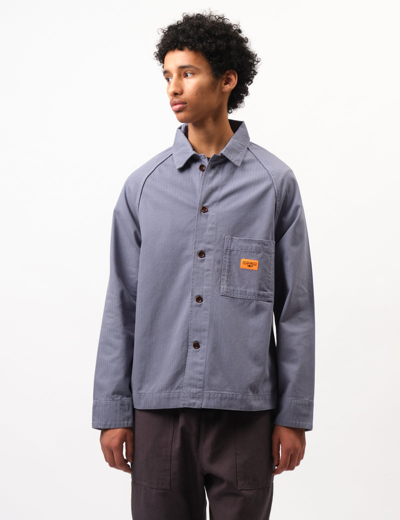 Service Works Herringbone FOH Jacket - Harbour Blue