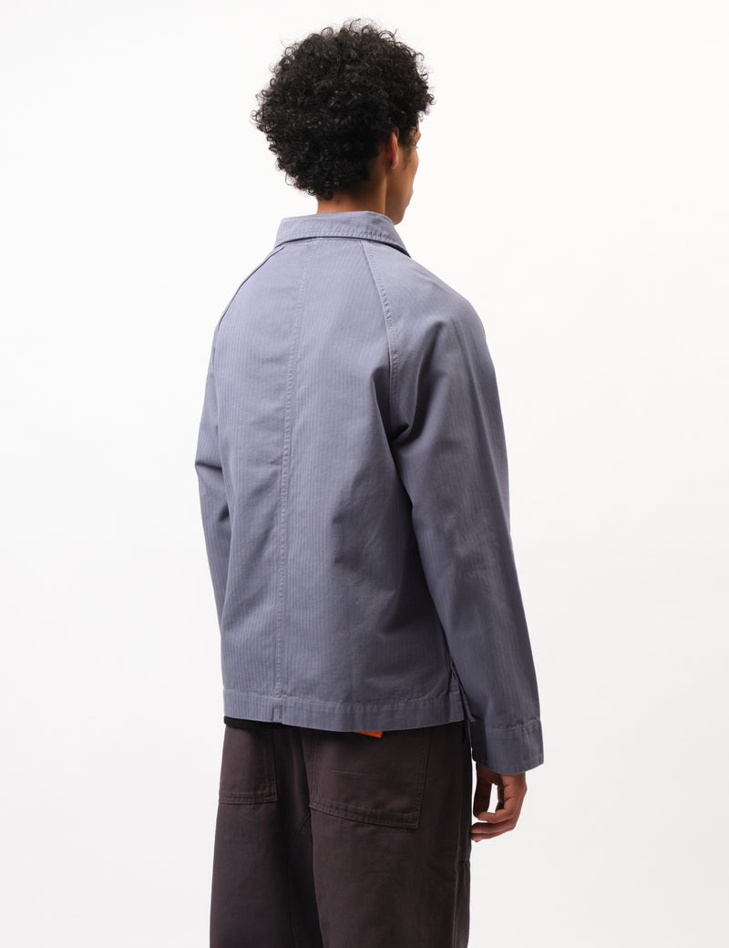 Service Works Herringbone FOH Jacket - Harbour Blue